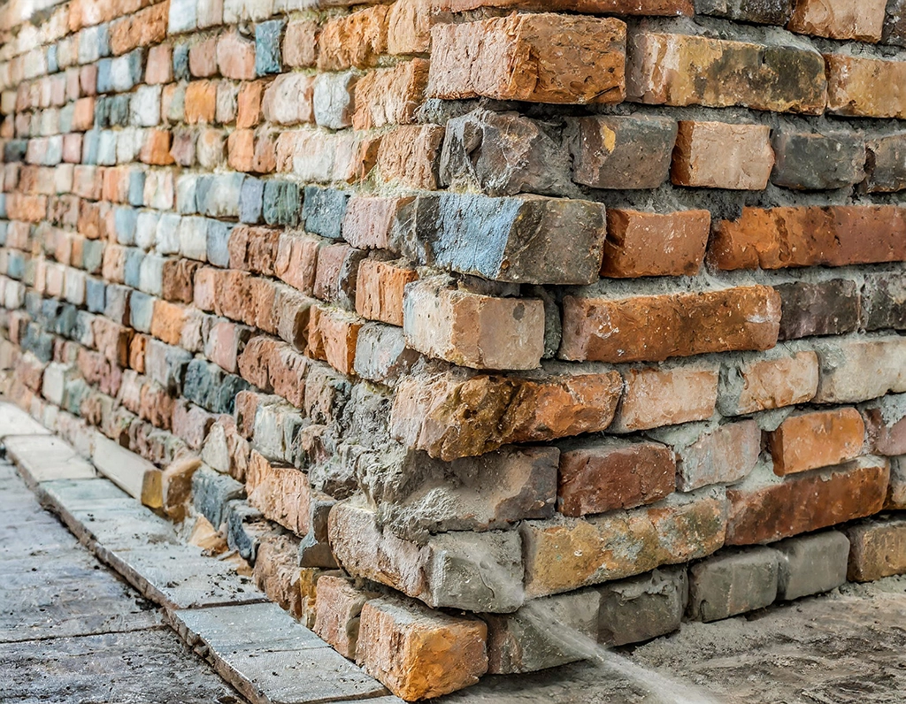 Mur z cegły - Diagnostyka konstrukcji - Rzeczoznawca budowlany Sosnowiec