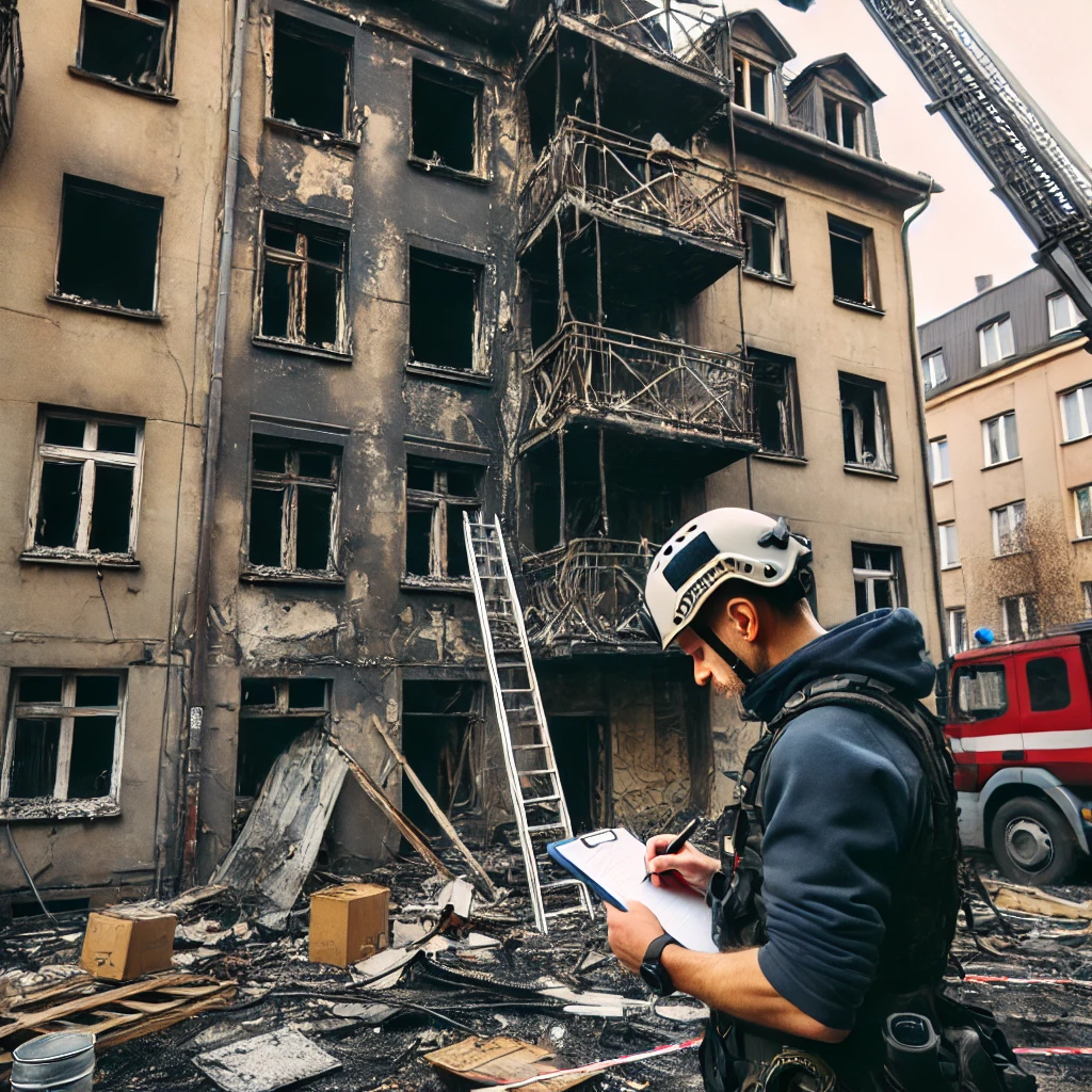 Rzeczoznawca budowlany w Zielonej Górze: Ocena szkód po pożarze